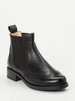 Werner – Chelsea Boots aus Kalbleder Schwarz