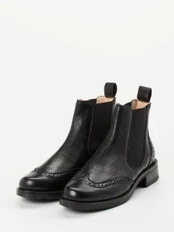 Werner – Chelsea Boots aus Kalbleder Schwarz