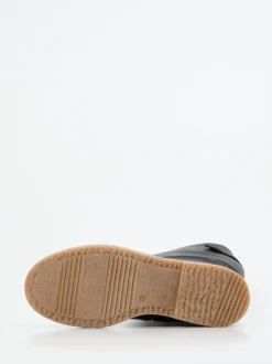 Werner – kniehohe Stiefel aus Kalbleder schwarz