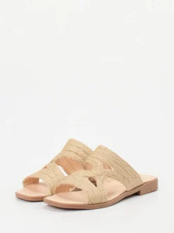Werner – Pantolette aus Jute in Naturfaser-Optik