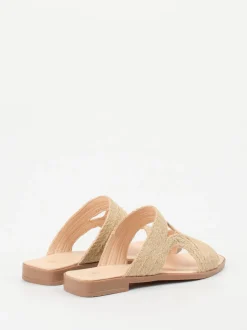 Werner – Pantolette aus Jute in Naturfaser-Optik