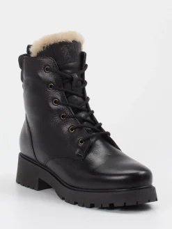 Werner – Schnürboots aus Kalbleder schwarz