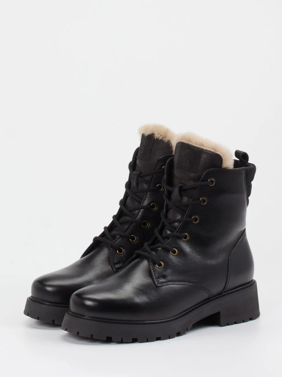 Werner – Schnürboots aus Kalbleder schwarz