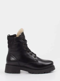 Werner – Schnürboots aus Kalbleder schwarz