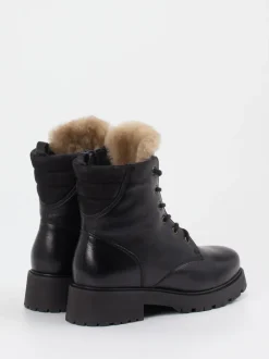 Werner – Schnürboots aus Kalbleder schwarz