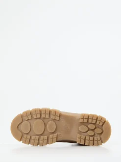 Werner – Schnürboots aus Nubukleder in Beige