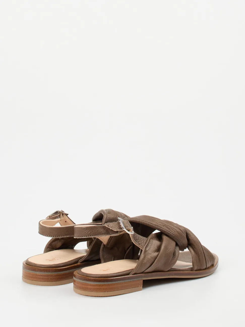 Werner – Slingback-Sandale aus Kalbleder braun