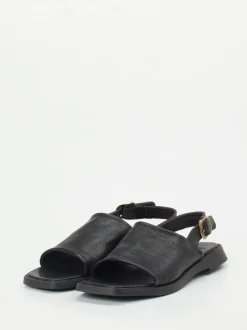 Werner – Slingback-Sandale aus Kalbleder schwarz