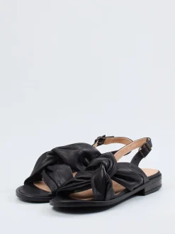 Werner – Slingback-Sandalen aus Kalbleder schwarz