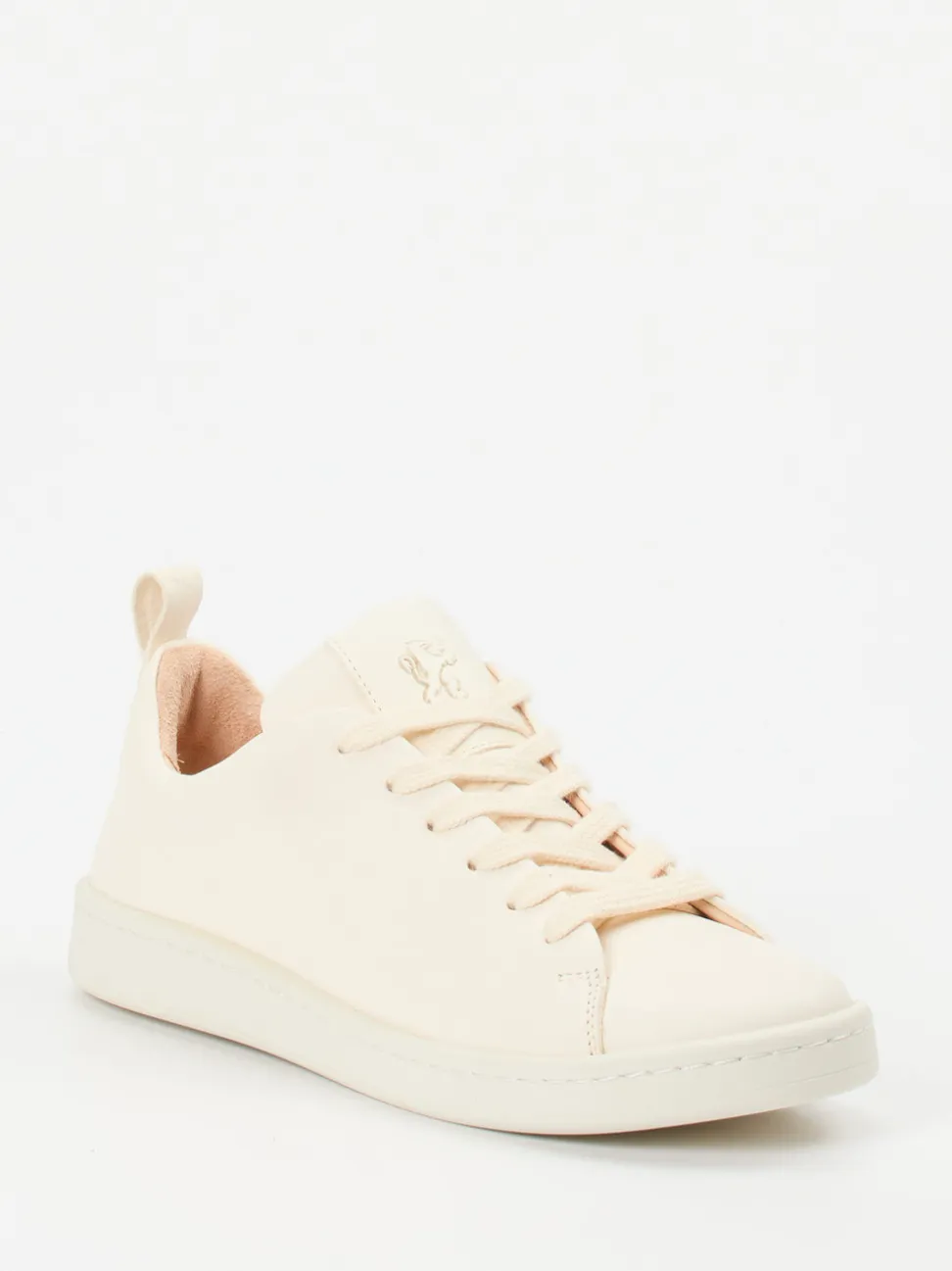 Werner – Sneaker aus Kalbleder in Beige