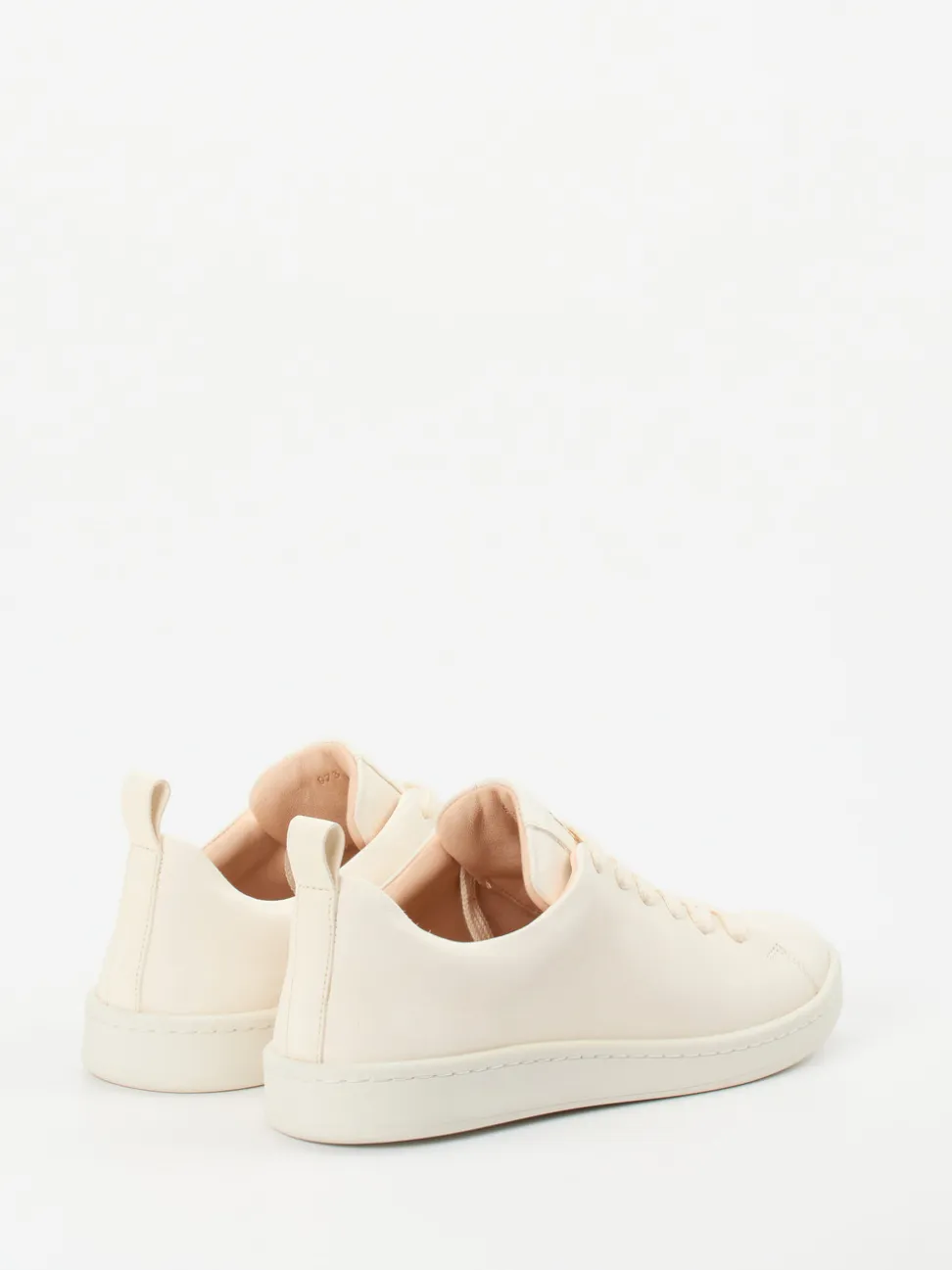 Werner – Sneaker aus Kalbleder in Beige