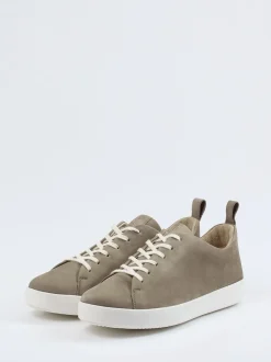 Werner – Sneaker aus Nubukleder in Taupe