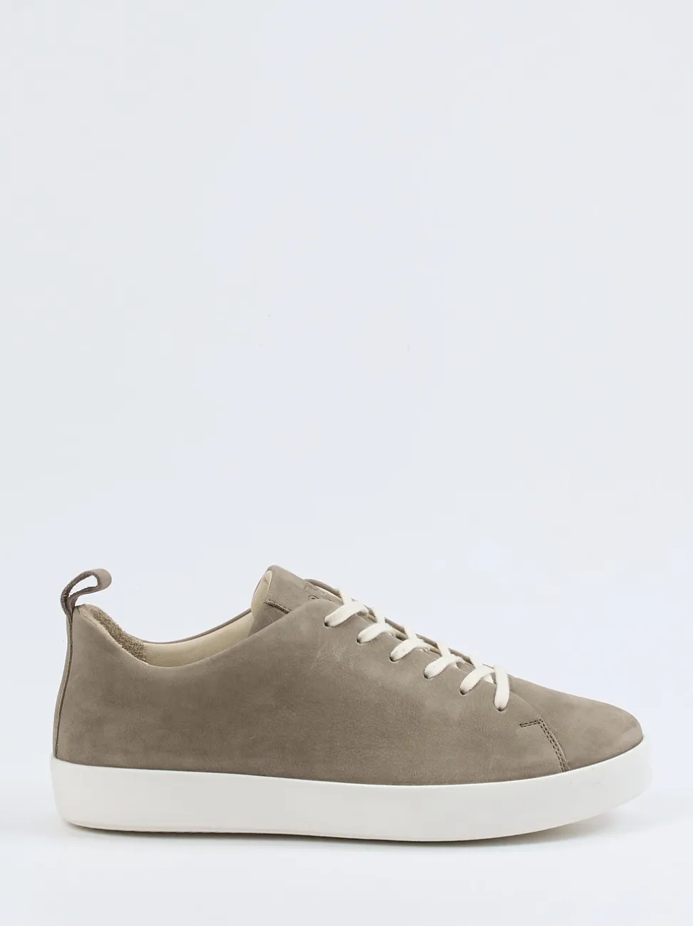 Werner – Sneaker aus Nubukleder in Taupe