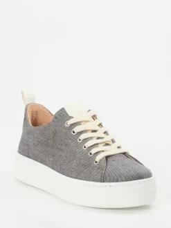 Werner – Sneaker aus Textil in Anthrazitgrau