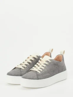 Werner – Sneaker aus Textil in Anthrazitgrau