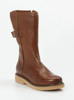 Werner – Stiefelette aus Kalbleder mittelbraun