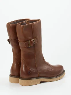 Werner – Stiefelette aus Kalbleder mittelbraun