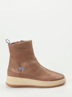 Werner – Stiefeletten aus Kalbleder beige