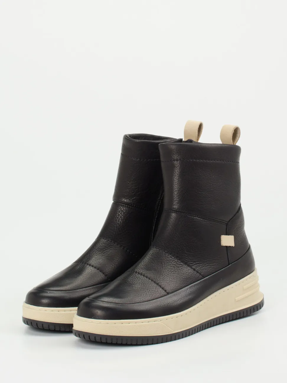 Werner – Stiefeletten aus Kalbleder schwarz