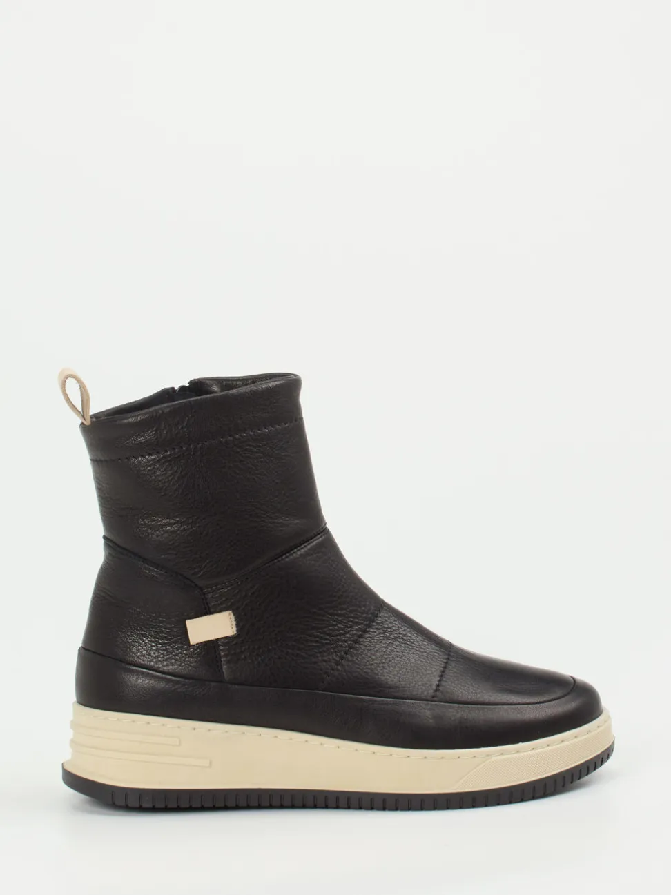 Werner – Stiefeletten aus Kalbleder schwarz