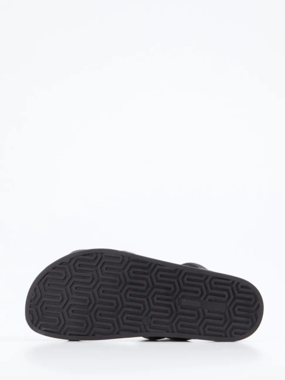 Werner – Zehenstegsandalen aus Kalbleder schwarz