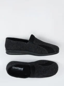 Westland – Filz-Slipper aus Filz in Anthrazit