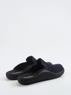 Westland – Hausschuh aus Veloursleder Dunkelblau