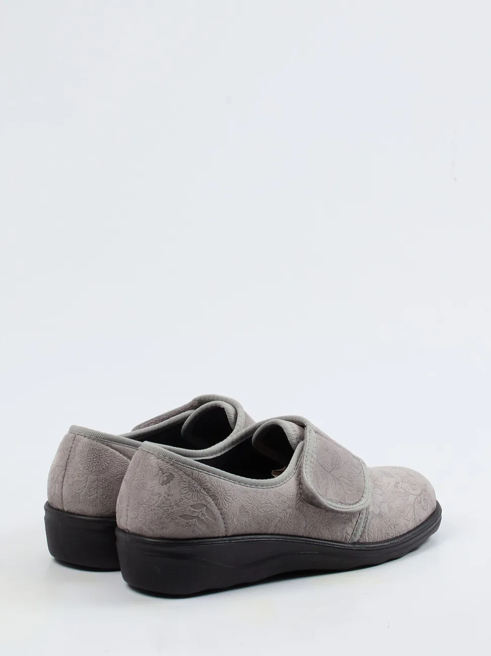 Westland – Klettslipper aus Textil mit floralem Muster