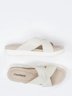 Westland – Pantolette aus Kalbleder in Beige