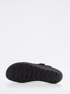 Westland – Pantolette aus Textil mit Blütenapplikation
