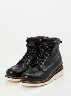 Woolrich – Stiefeletten aus Kalbleder schwarz