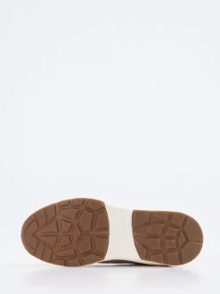 XSENSIBLE – Chunky Sneaker aus Metallicleder beige