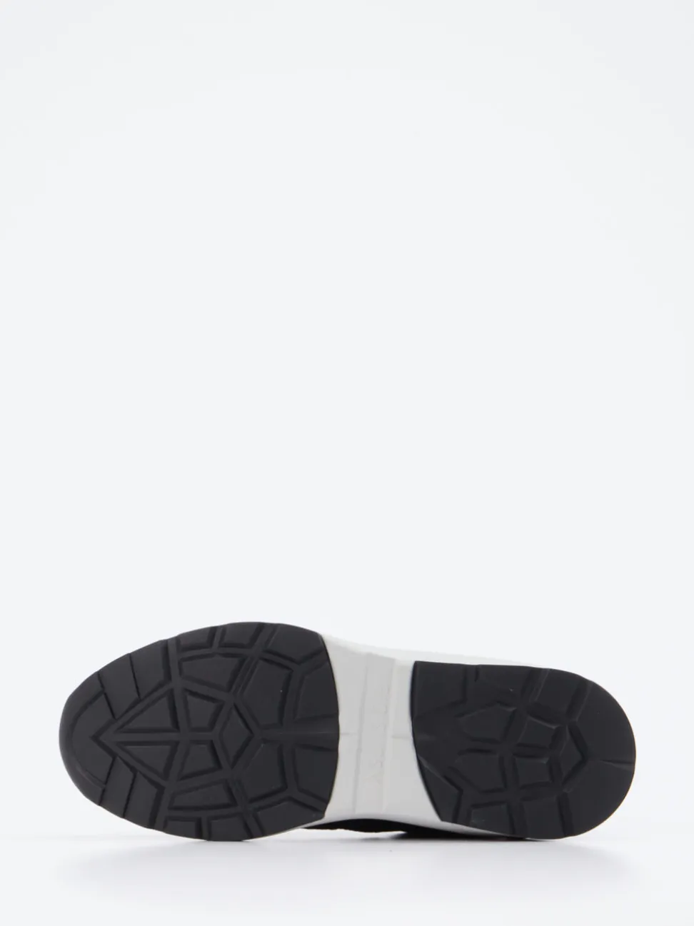 Xsensible – Chunky Sneaker aus geprägtem Leder Blau