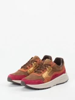 XSENSIBLE – Chunky Sneaker aus Veloursleder Multi