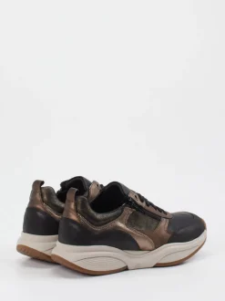Xsensible – Chunky Sneaker aus Kalbleder schwarz