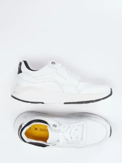 Xsensible – Chunky Sneaker aus Kalbleder Weiß