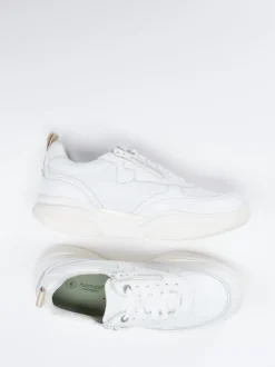 Xsensible – Chunky Sneaker aus Kalbleder Offwhite