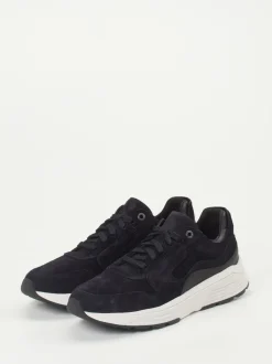 Xsensible – Chunky Sneaker aus Veloursleder blau