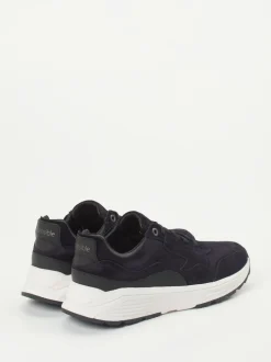 Xsensible – Chunky Sneaker aus Veloursleder blau