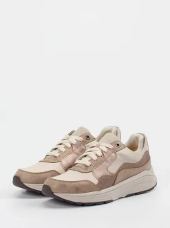 XSENSIBLE – Chunky Sneaker aus Kalbleder in Beige