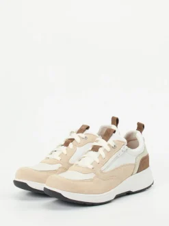 Xsensible – Komfort-Sneaker aus Veloursleder beige