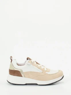 Xsensible – Komfort-Sneaker aus Veloursleder beige