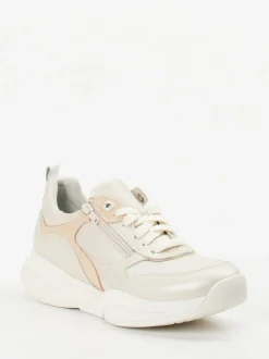 Xsensible – Komfort-Sneaker aus Kalbleder Beige