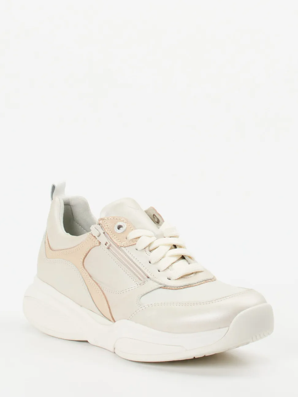 Xsensible – Komfort-Sneaker aus Kalbleder Beige