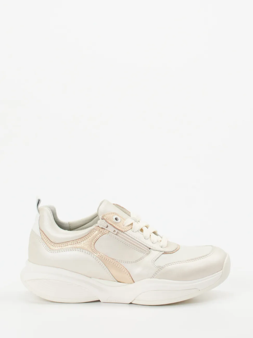 Xsensible – Komfort-Sneaker aus Kalbleder Beige