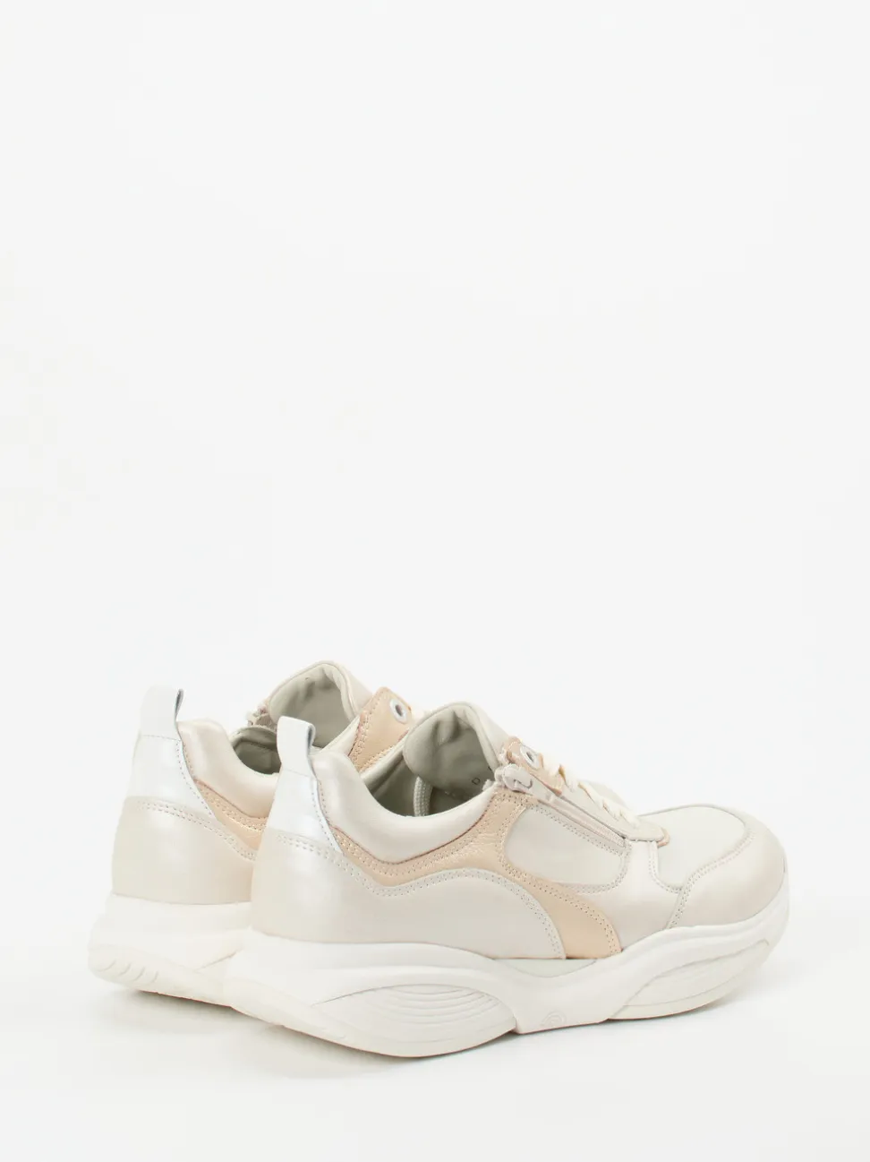 Xsensible – Komfort-Sneaker aus Kalbleder Beige