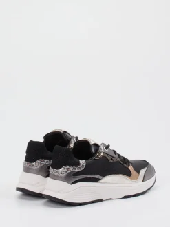 XSENSIBLE – Sneaker aus Metallic im Chunky-Design