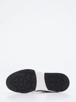 XSENSIBLE – Sneaker aus Veloursleder und Textil blau